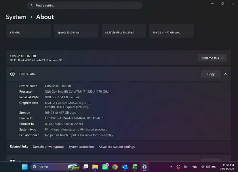 HP Laptop 4