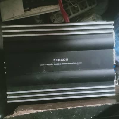 jabson 5500W 4 channel class AB mosfit amplifier jb4004