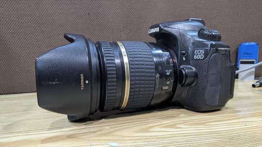 Canon 60d Camera and Tanmron 17-50mm Lens condition 10/10 hai