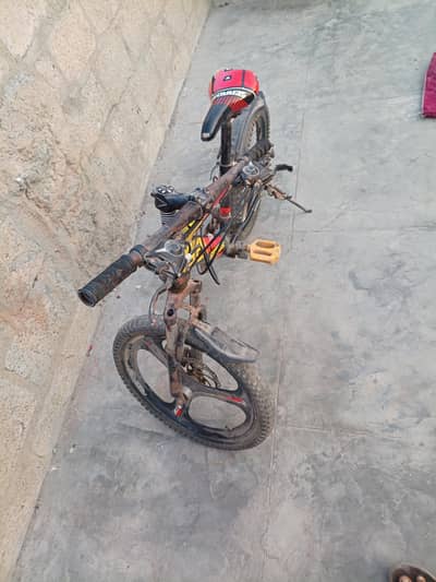 Used Bicycle Disc Brake working Gear working