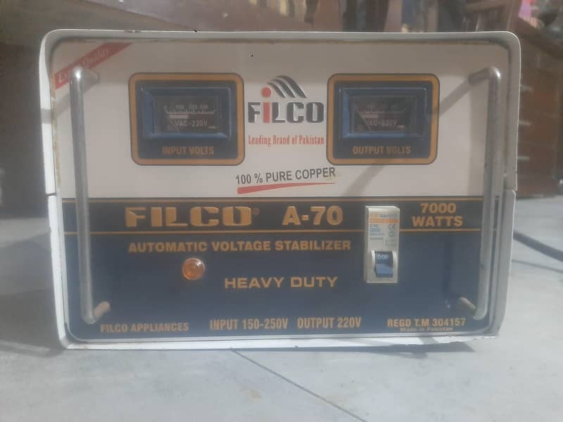 automatic voltage stabilizer 7000 w 0