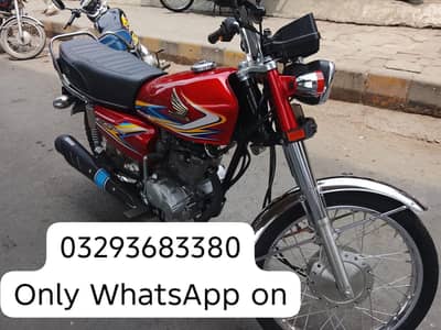 Honda CG 125 for sale registration Lahore raabta only WhatsApp on