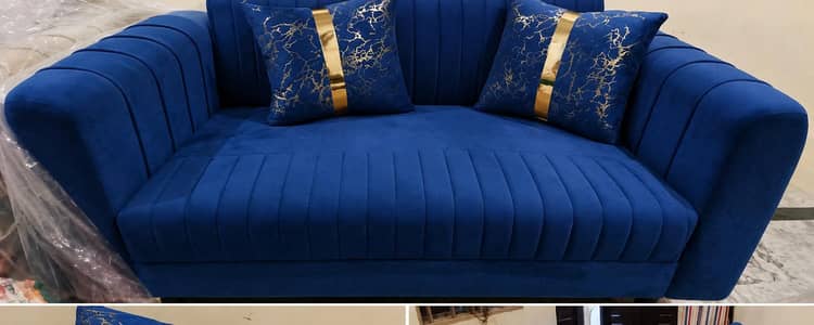Elegant Brand New 6-Seater Sofa Set | Master Molty Foam | Urgent Sale