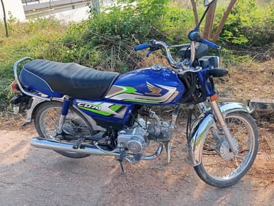 Honda CD 70 2025 model total genuine