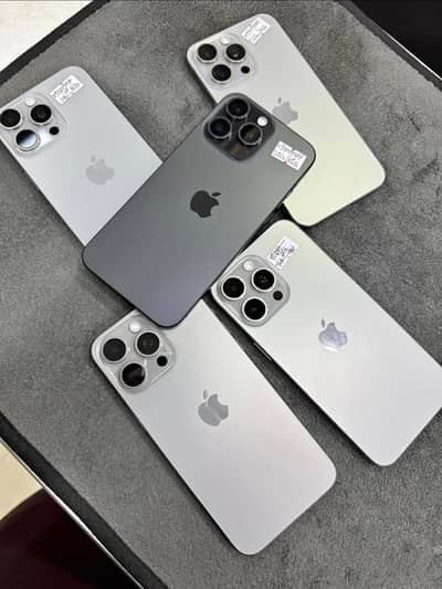 Apple iPhone 15 Pro | 256GB | Official PTA | 90+ BH Natural Titanium