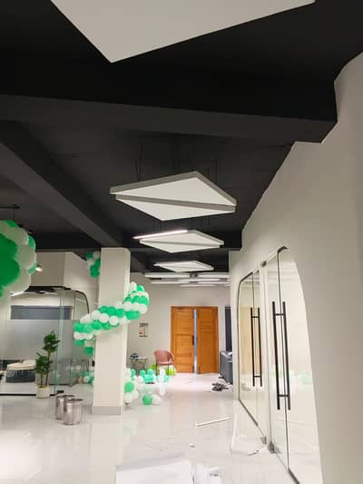 Office Renovation, Interior Design, Glass Partition, Gypsum Partition