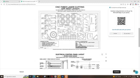 C. N. C and AutoCad drawing services