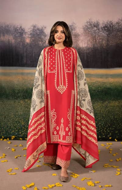 embroidery 3pc Suite