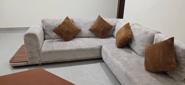 l shape 7 seater sofa