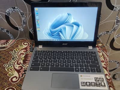 Acer Chromebook 11 C740 Intel 5th generation window # MS office . ssd