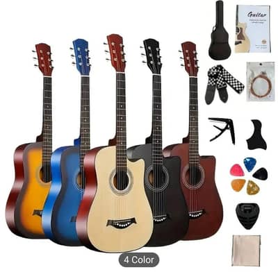 acoustic guitars (beginners to advance) with full accessories