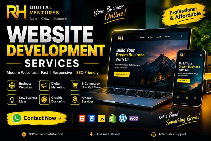 Professional Website Development Services – Budget Friendly 0