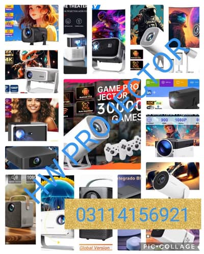 Full Hd 4k Android projector multimedia projector mini projector wifi