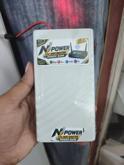 N Power 12V WiFi Router Power Bank