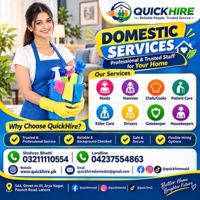 home nursing Service Lahore | maid available, care taker, patient care