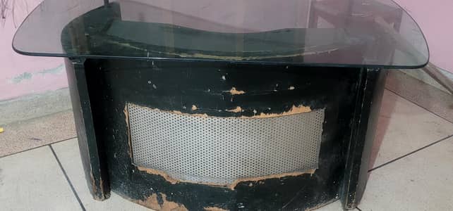 Used Glass Office Taable for Sale