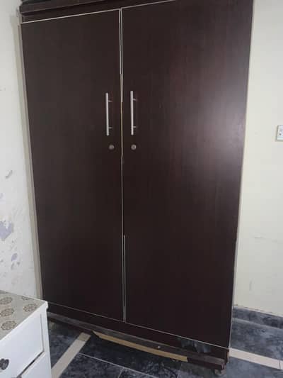Tow door Wardrobe