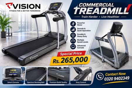 Vision Heavy-Duty Commercial Treadmill/Running machine