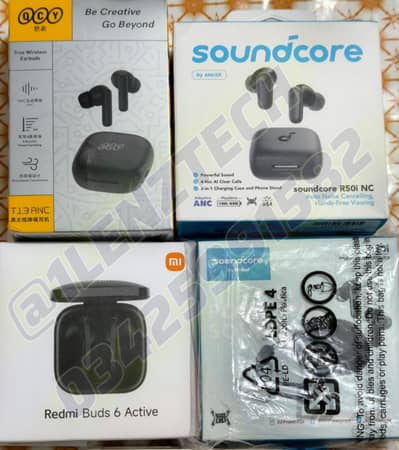 ANKER R50i TWS/ R50i NC / QCY T13 AnC/ Xiaomi BUDS 6 ACTIVE BrandNEW