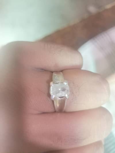Srilankan white supphire stone unheated untreated