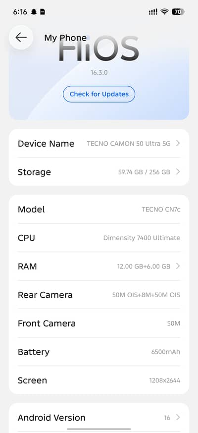Tecno Other Model