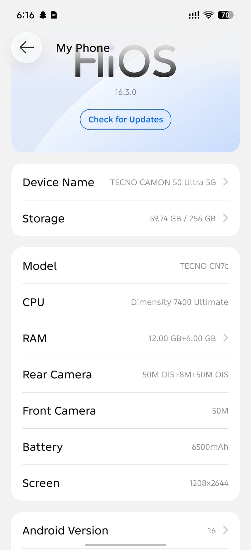 Tecno Other Model 0