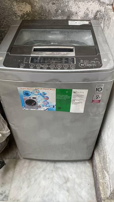 LG inverter automatic washing machine bilkul ok haee Dubai import