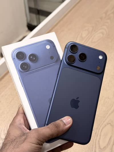 Iphone 17 pro max 99 health non pta fu with box            14 15 16 18
