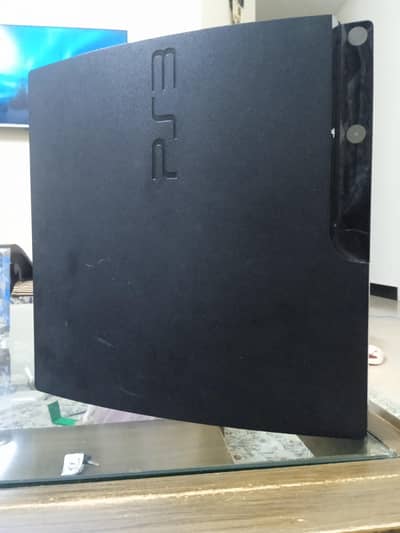 PS3 250 GB games loaded jailbroken 1 controllers and cables