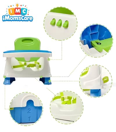 Baby Booster Feeding Chair with Removable Tray