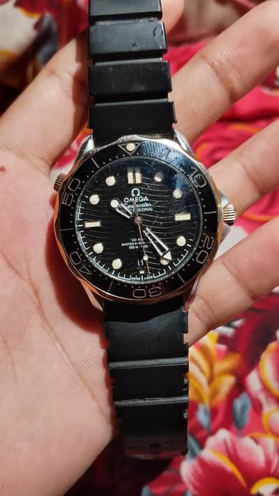 Omega seamaster professional 300m co- Axialmaster  chronometer  black