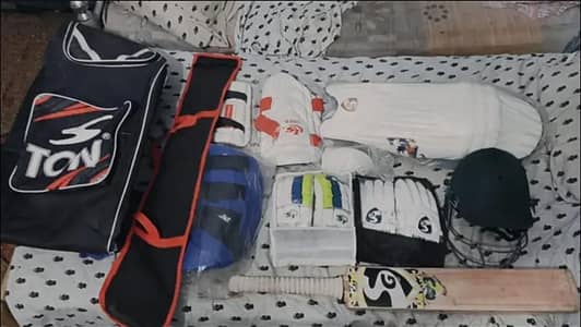 ONLY 5 TIME USE CRICKET HARDBALL KIT