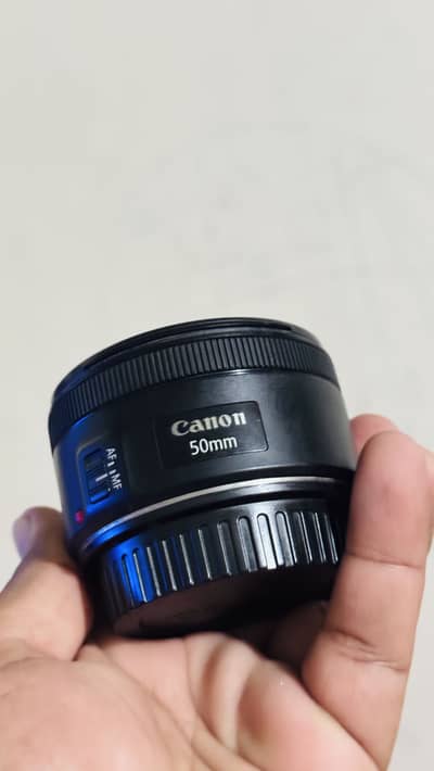 Canon 50mm Prime Lens – 9/10 Condition