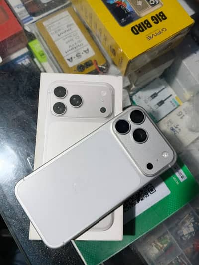 iPhone 17 Pro Max 256gb jv 100bh with box 47 cycle