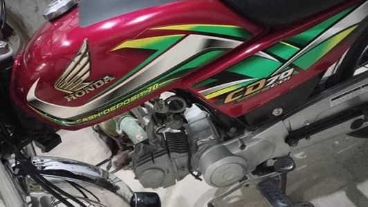 Honda Cd 70 21/22 Model lush condition