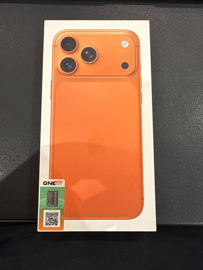 Apple iPhone 17 Pro Max Cosmic Orange 512 GB PTA approved GNext