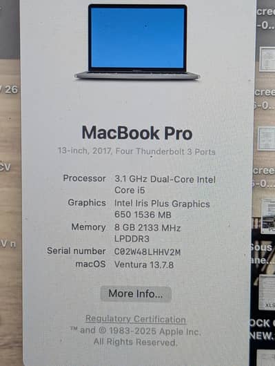 Macbookpro 2017 "13 i5 exchange possible with gaming pc and laptop
