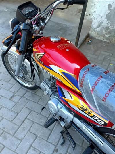 Honda CD-70 [2024/25]Model[URGENT SALE]