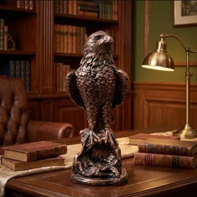 Premium Antique Eagle Statue | Handcrafted Home & Office with Delivery