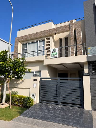 Hot Deal Facing Park! 5 Marla House Modern Style for Sale in DHA 9 Town -Desire Homes