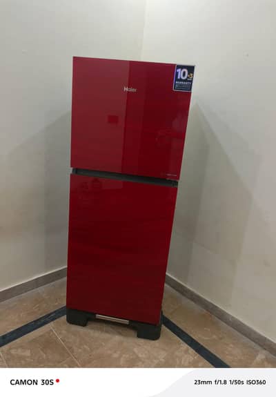 haier refrigerators clour RED new