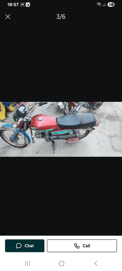 Unine star 70cc bike For sale Rawalpendi Number 37500