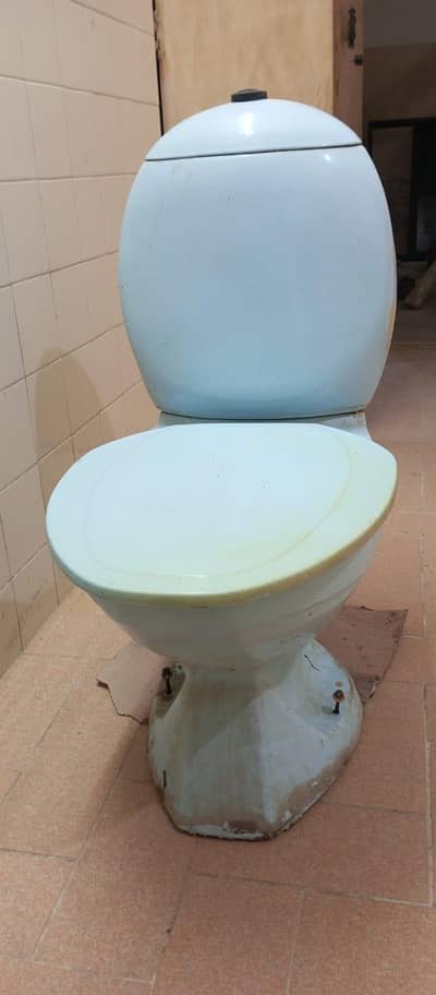 Light Blue Commode / Toilet (Full Set)