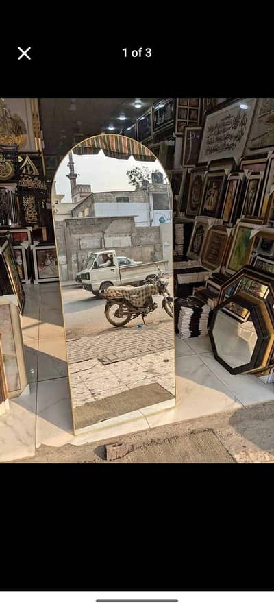 Authentic mirror and stand mirror