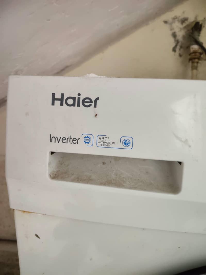 haier washing machine front load automatic 5