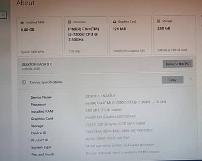 Laptop for sale