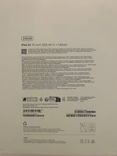 Ipad air 13 inch m3