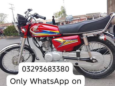 Lahore number Honda CG 125 2019 model urgent for sale