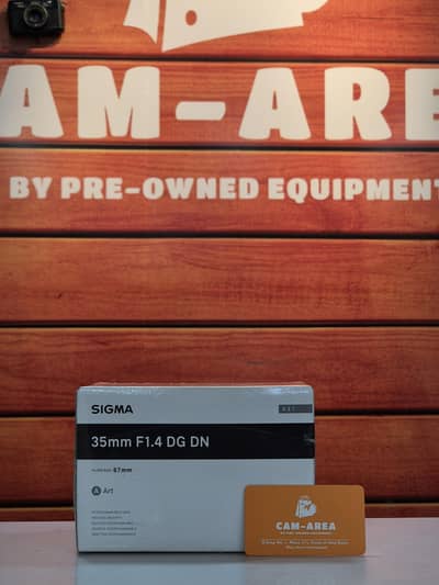 Sigma 35mm f1.4 DG DN , Brand New, sigma lenses for sony E-mount