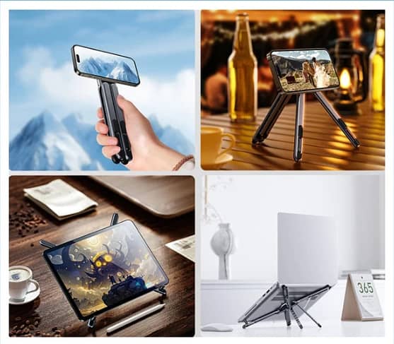 Foldable Multi-Angle Stand for Laptop, Tablet & Smartphone 6